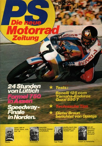 Zeitschrift motorrad 11 - zeitschrift,