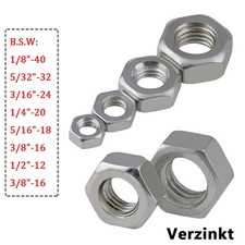 Sechskantmutter DIN 934 Stahl