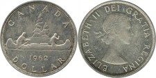 Silbermünze Canada1 Dollar -