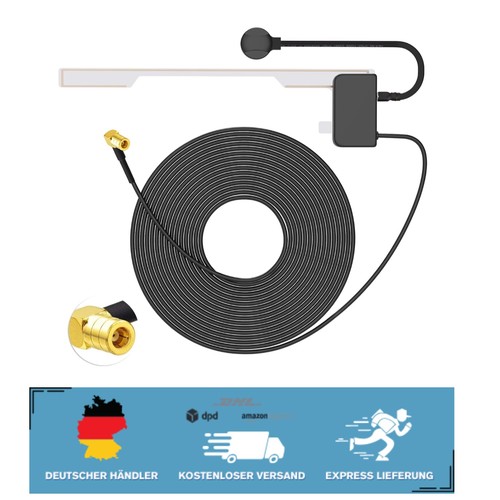 Aktive dab autoantenne - autoantenne, 3m