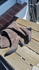 Damen Stiefeletten Wildleder