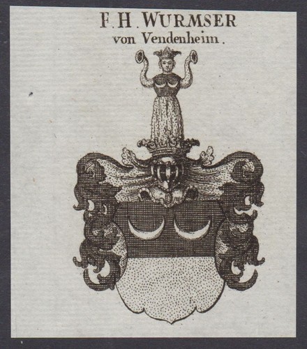 Wurmser von vendenheim wappen - wurmser,