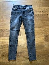 Geisha Jeans Skinny grau Gr. 36 stretch Top Zustand 