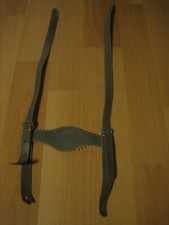 Latz zur Lederhose, grau, gebraucht, ca. 70 cm,Tracht,Bayerische Lederhose,Leder