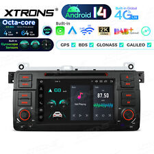Für BMW E46 8-Kern 7" DSP DVD 64G 4G Android 14 Autoradio Car Play Navi WIFI USB