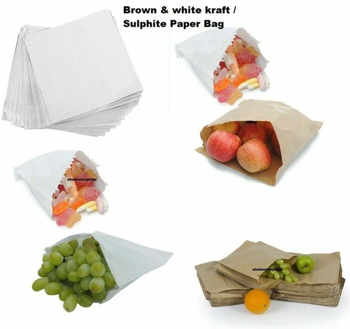 Papiertüten weiß sulfit - papiertüten,