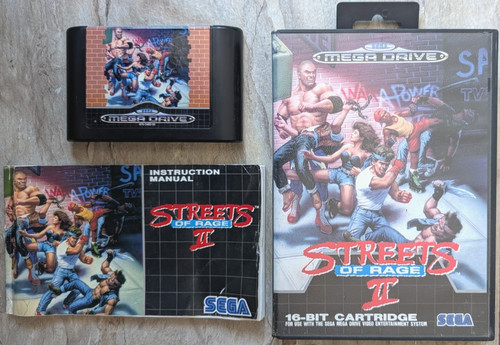 Streets rage 2 sega - /,
