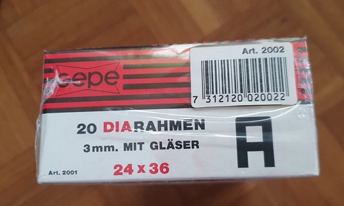 Gepe diarahmen 3mm mit - diarahmen,