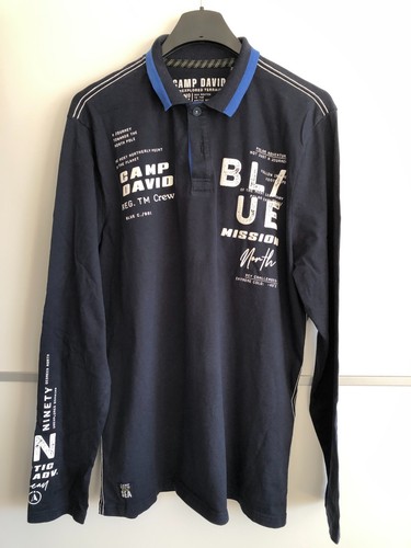 Camp david poloshirt langarm - david,