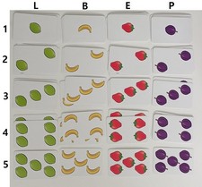 Halli Galli Karten Ersatz zum aussuchen Limette Banane Erdbeere Pflaume #W 26