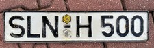 Kennzeichen Nummernschild