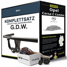 Für opel corsa combo - c,
