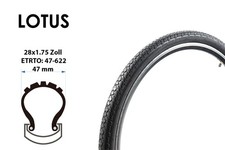 28 Zoll Fahrrad Reifen 28x1,75