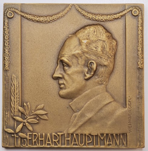 Deutschland bronze plakette - bronze,
