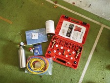 Reinigungs Set KFZ Klimaanlage Spülset AC Flush Dichtung 