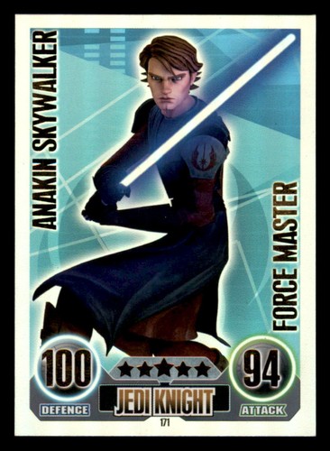 Anakin skywalker force attax - skywalker,