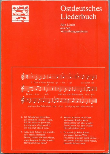 Ostdeutsches liederbuch alte - ostdeutsches,