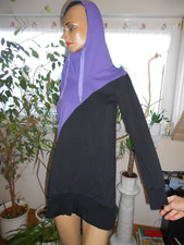 Zimtstern Sweatshirt Damen Sport Freizeit Shirt Gr. S 36/38 lila schwarz