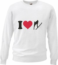 Sweatshirt I LOVE SKI FAHREN -