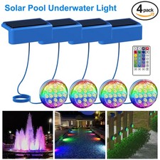 2-4st LED Solar Schwimmende
