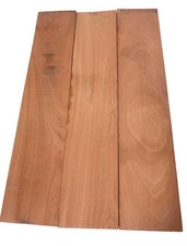 3x Mahagoni Holz Brett