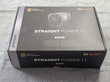 be quiet! Straight Power 11 650W Gold ATX PC-Netzteil - Schwarz (BN282)
