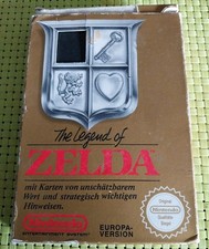 The Legend of Zelda (Nintendo NES, 1985) Europa version PAL Gold