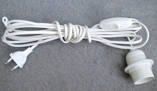 Elektrokabel fassung e27 - fassung,