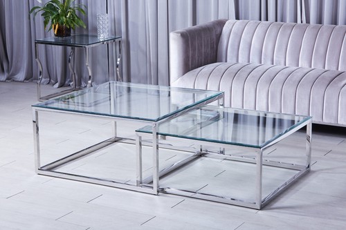 Designer couchtisch verchromt - designer,