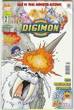 ✪ DIGIMON #7, Dino 2001 MANGA-COMICHEFT Z1/1-