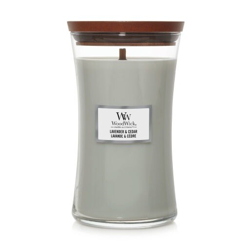 Woodwick lavender cedar - lavender, &