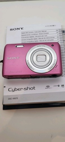Sony dsc w670 cyber shot - sony, dsc-w670