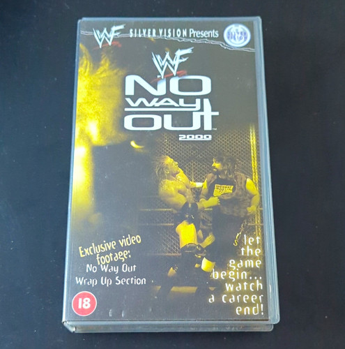 Wwf vhs way out 2000 - wwf, no