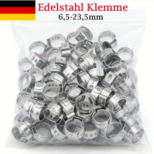 50x ohr schellen klemmen - 50x,