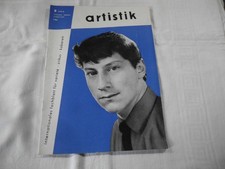 Werbung DDR- Reklame DDR -Artistik 9/1964-Zeitschrift DDR-Fachblatt für Zirkus