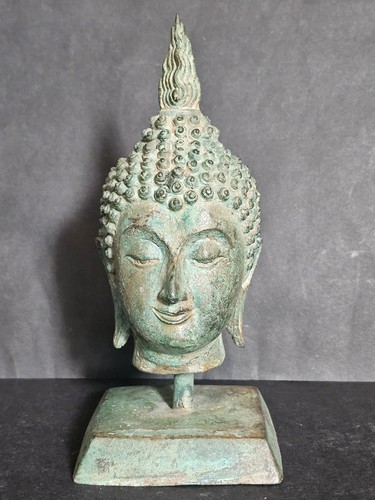Antiker bronze buddha - bronze,