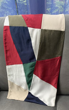 Orginell = BUNTER Seidenkissenbezug 100 %  Maulbeerseide | 40 x 80cm - neuwertig