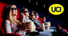 UCI Kino 2 Kinogutscheine für alle 2D-Filme inkl. Film- und Überlängenzuschlag