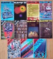 11x Elektor 1977 kompletter Jahrgang Elektronik-Zeitschrift Magazin Hefte IC FM