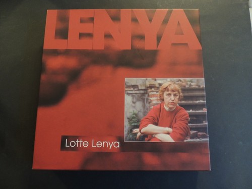 The ultimate lotte lenya - "the,