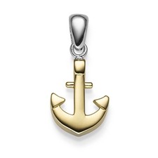 Anhänger Anker 22x10,5mm 585