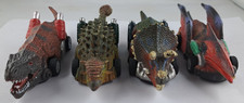 4x Dinosaurier Dino Autos / Cars zum aufziehen Spielzeug GRATISVERSAND