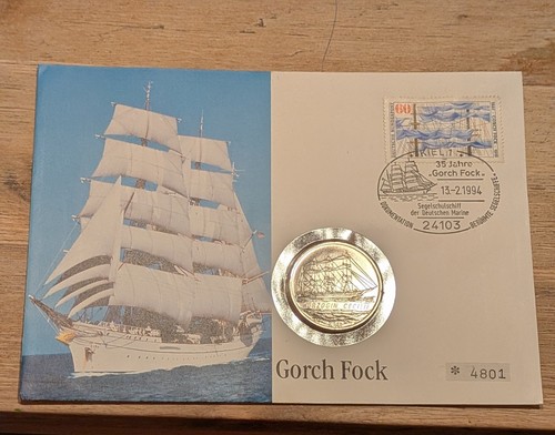 Numisbrief gorch fock 35 - gorch,