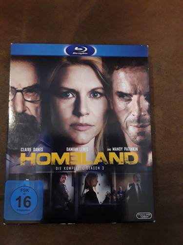 Homeland staffel blu - 3, blu-ray
