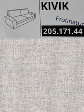 Ikea KIVIK Bezug für 3er Sofa Gunnared beige 205.171.44 NEU Wechselbezug