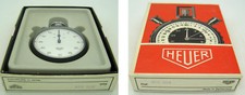 HEUER LEONIDAS STOPPUHR MIT ORIGINAL BOX - NOS