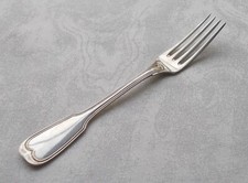 *RAR* Wilkens Augsburger Faden elegante Dessert-/ Vorspeisengabel 800er Silber