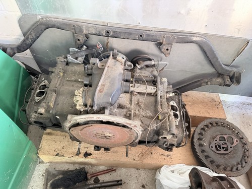 Schlachtung bus motor - t3,