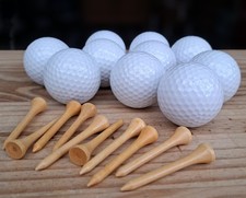 Golfball-Set (10 neue, weiße
