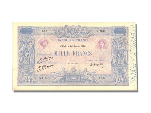 Geldschein frankreich 1000 - geldschein,,